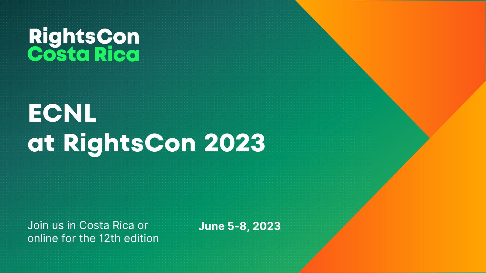 Where To Find ECNL At RightsCon 2023? | ECNL